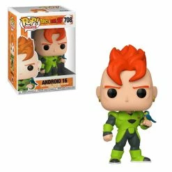 Pop! Animation & Anime Funko Pop Vinyl Figurine Android 16 #708 - Dragonball Z