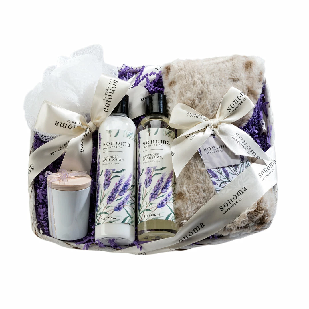 Coupon โค๏ธ Luxury Lavender Bath Butler Gift Set ~ Sonoma Lavender Luxury Spa Gifts ๐ 3 Luxury Lavender Bath Butler Gift Set ~ Sonoma Lavender Luxury Spa Gifts