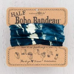 Natural Life Indigo Cream Half Boho Bandeau