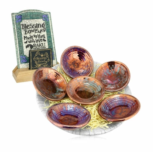 Best Pirce ✔️ Raku Potteryworks Blessing Bowl From Raku Pottery ✨ 3 Raku Potteryworks Blessing Bowl From Raku Pottery