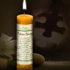 Coventry Creations Problem Solving ~ Blessed Herbal Candle Candles & Accessories