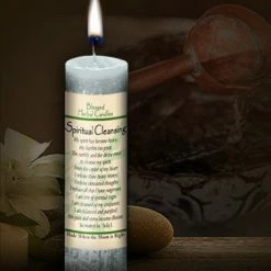 Coventry Creations Spiritual Cleansing ~ Blessed Herbal Candle Candles & Accessories