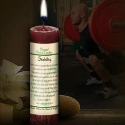 Coventry Creations Stability ~ Blessed Herbal Candle Candles & Accessories