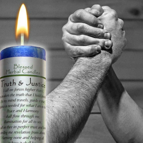 Deals ๐งจ Coventry Creations Truth And Justice ~ Blessed Herbal Candle ๐ 3 Coventry Creations Truth And Justice ~ Blessed Herbal Candle