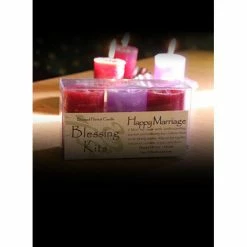 Coventry Creations Happy Marriage Blessing ~ Blessed Herbal Candles Blessing Kit