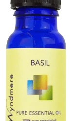 Wyndmere Naturals Basil Essential Oil ~ 10ml (1/3 Oz) Aromatherapy Gifts