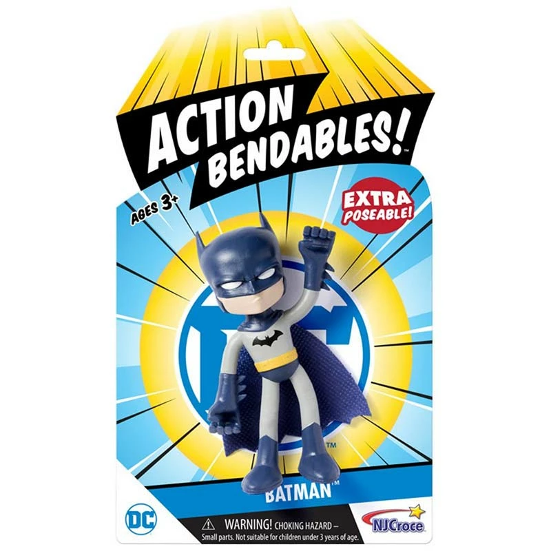 Cheap โค๏ธ Toysmith Batman Action Bendable Figure Toys & Novelties ๐ 3 Toysmith Batman Action Bendable Figure Toys & Novelties