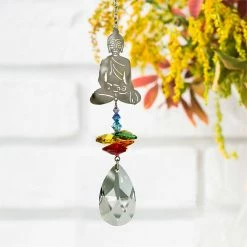 Woodstock Chimes Buddha ~ Crystal Fantasy Suncatcher