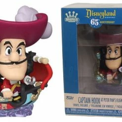 Funko Mini Captain Hook At Peter Pan's Flight Attraction - Disney 65th Anniversary