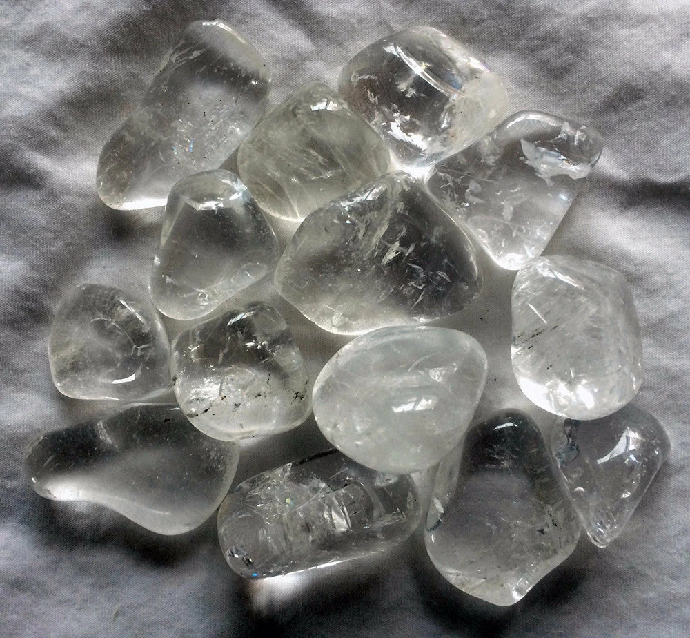 Cheapest ๐ Kheops International Clear Crystal Quartz Tumbled Stone Crystals & Tumbled Stones ๐คฉ 4 Kheops International Clear Crystal Quartz Tumbled Stone Crystals & Tumbled Stones