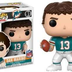 Pop! Sports Funko Pop Vinyl Figurine Dan Marino #91 - NFL Miami Dolphins