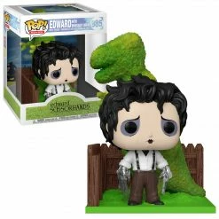 Funko Pop Vinyl Figurine Edward Scissorhands W/Dinosaur Bush #985 Pop! Movies
