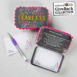 Natural Life Be Fearless ~ Prayer Box