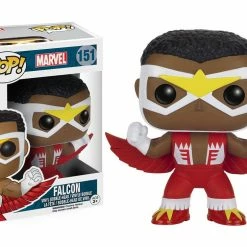 Pop! Marvel Funko Pop Vinyl Retired Figurine Marvel's Falcon Samuel Thomas "Sam" Wilson Avengers