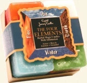 Crystal Journey Candles Four Elements Herbal Candle Gift Set Candles & Accessories