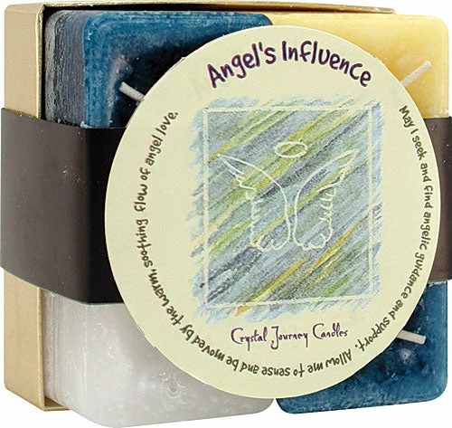 Best Sale ❤️ Crystal Journey Candles Candles & Accessories Angel's Influence Herbal Candle Gift Set 🔔 3 Crystal Journey Candles Candles & Accessories Angel's Influence Herbal Candle Gift Set