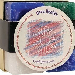 Crystal Journey Candles Good Health Herbal Candle Gift Set