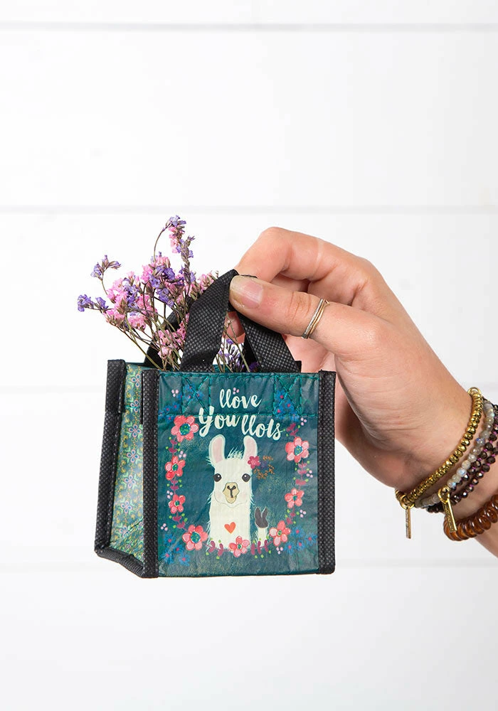 Wholesale ๐ Natural Life Llove You Llots Llama Tiny Recycled Happy Bag (XS) Llamas ๐ฅฐ 3 Natural Life Llove You Llots Llama Tiny Recycled Happy Bag (XS) Llamas