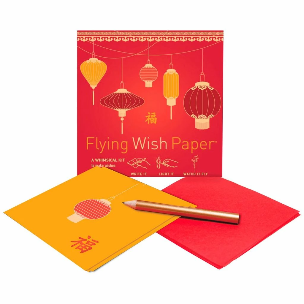 Buy ✔️ GOOD FORTUNE Mini Flying Wish Paper Kit ✔️ 3 GOOD FORTUNE Mini Flying Wish Paper Kit
