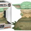 Pop! Television Funko Pop Vinyl Deluxe Figure Grogu Using The Force #485 - The Mandalorian