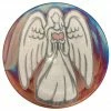 Raku Potteryworks Heart Angel Extra Large Silhouette Plate From Raku Pottery Angel Gifts