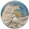 Top 10 𧨠Raku Potteryworks New Arrivals! Ocean Waves Medium Silhouette Plate From Raku Pottery π 2 Raku Potteryworks New Arrivals! Ocean Waves Medium Silhouette Plate From Raku Pottery