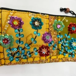 World Buyers Sequin Hand Purse W/Inner Zip Pouch New Arrivals!