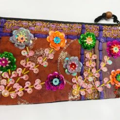 World Buyers Sequin Hand Purse W/Inner Zip Pouch New Arrivals!