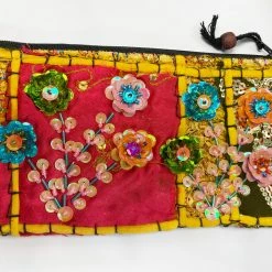 World Buyers Sequin Hand Purse W/Inner Zip Pouch New Arrivals!