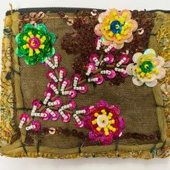 World Buyers Flower Sequin Coin Purse New Arrivals!