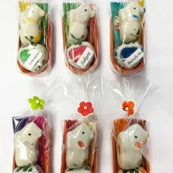 World Buyers Ceramic Heart Candle W/Elephant And Incense Candles & Accessories