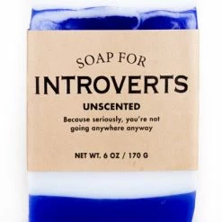 Whiskey River Soap Co Soap For Introverts ~ Unscented