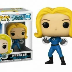 Pop! Marvel Funko Pop Vinyl Figurine Invisible Girl 558 - The Fantastic Four
