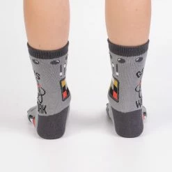 Sock It To Me Genius At Work Junior Crew Socks Socks! Socks! Socks!