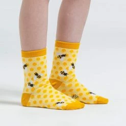 Sock It To Me Socks! Socks! Socks! Bee's Knees Youth Crew Socks
