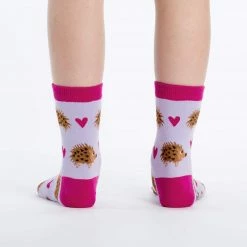 Sock It To Me Socks! Socks! Socks! Hedgehog Heaven Junior Crew Socks