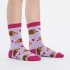 Sock It To Me Socks! Socks! Socks! Hedgehog Heaven Junior Crew Socks
