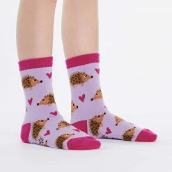 Sock It To Me Socks! Socks! Socks! Hedgehog Heaven Youth Crew Socks