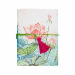 Matr Boomie Lotus Saraswati Journal Handcrafted In India Global Fair Trade Gifts
