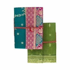 Matr Boomie Nityagata Silk Sari Journal Handcrafted In India