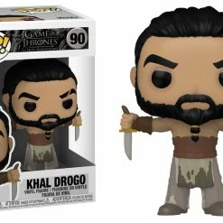 Pop! Television Funko Pop Vinyl Figurine Khal Drogo With Daggers #90 - Game Of Thrones