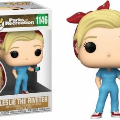 Pop! Television Funko Pop Vinyl Figurine Leslie The Riveter #1146 - Parks & Recreation