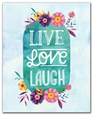 Discontinued Live Love Laugh - Art Print Sale!
