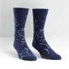 Sock It To Me Socks! Socks! Socks! Constellation Men's Crew Socks