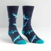 Top 10 😍 Sock It To Me 🧦 Socks! 🧦 Socks! 🧦 Socks! Shark Attack Men's Crew 🧦 Socks 🧨 2 Sock It To Me Socks! Socks! Socks! Shark Attack Men's Crew Socks