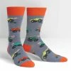 Sock It To Me Monster Trucks Men's Crew Socks