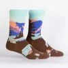 Sock It To Me Socks! Socks! Socks! Glacier National Park Men's Crew Socks