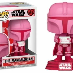 Funko Pop Vinyl Figurine Mandalorian Valentine's Day #495 - The Mandalorian Pop! Movies