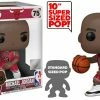 Pop! Sports Funko Pop Vinyl Figure 10-inch Michael Jordan #75 - NBA Chicago Bulls