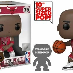 Pop! Sports Funko Pop Vinyl Figure 10-inch Michael Jordan #75 - NBA Chicago Bulls